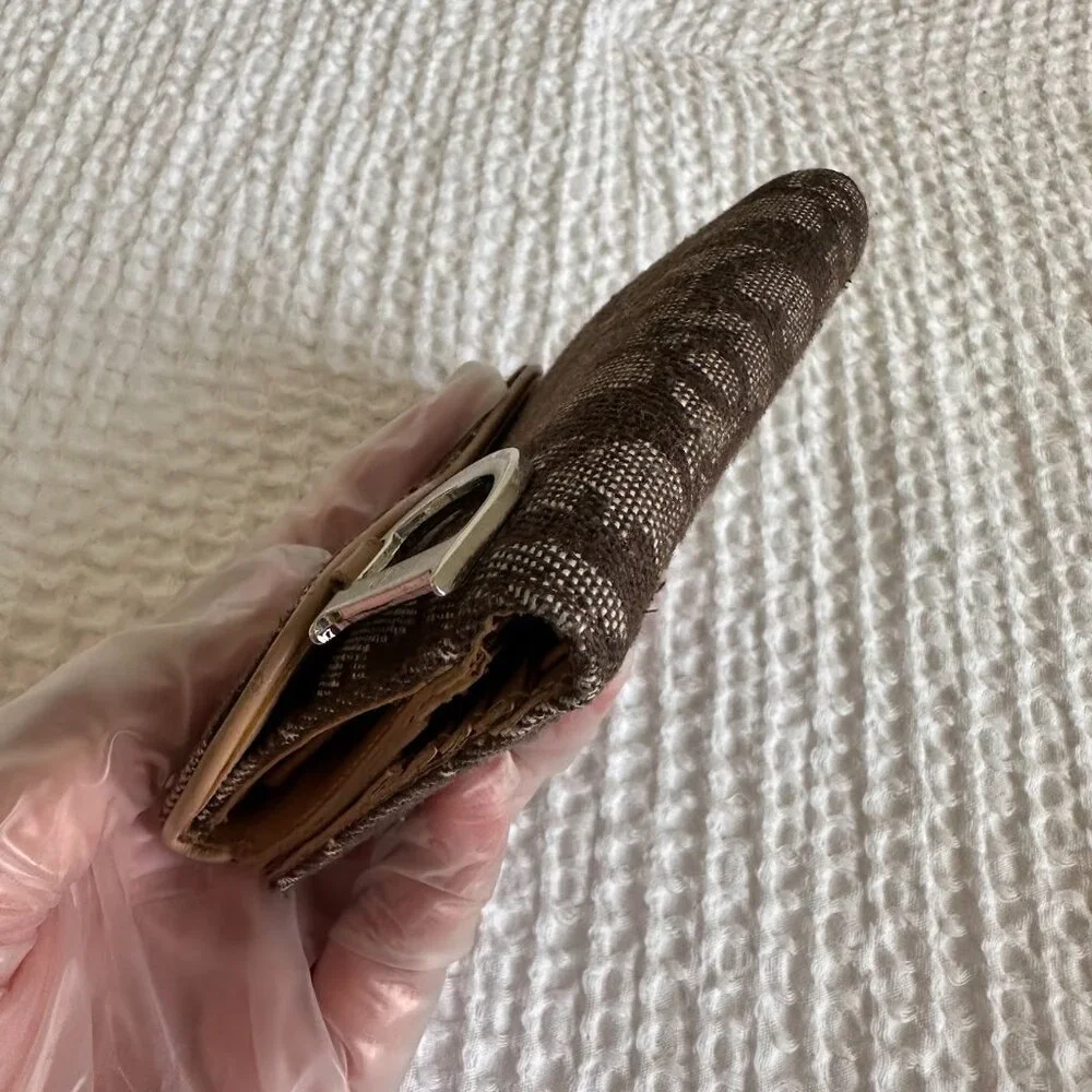 CHRISTIAN DIOR Trotter Saddle BiFold Wallet